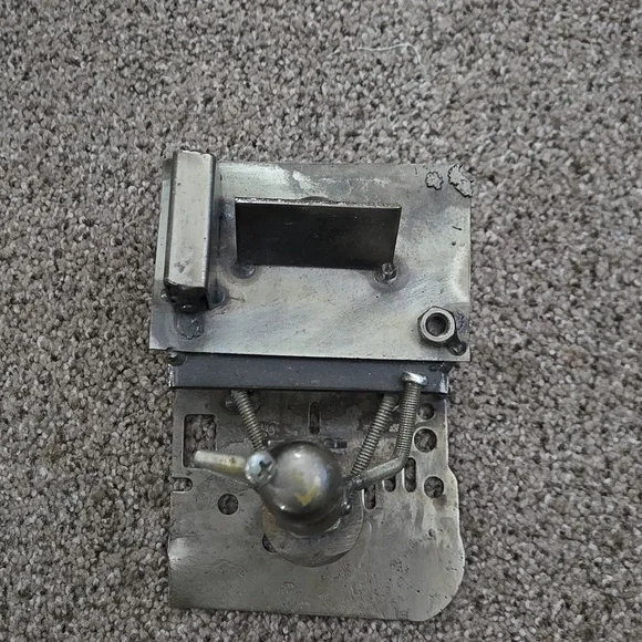 Handmade Recycled Motorcycle Parts Sculpture – Industrial Art - Picture 5 of 10